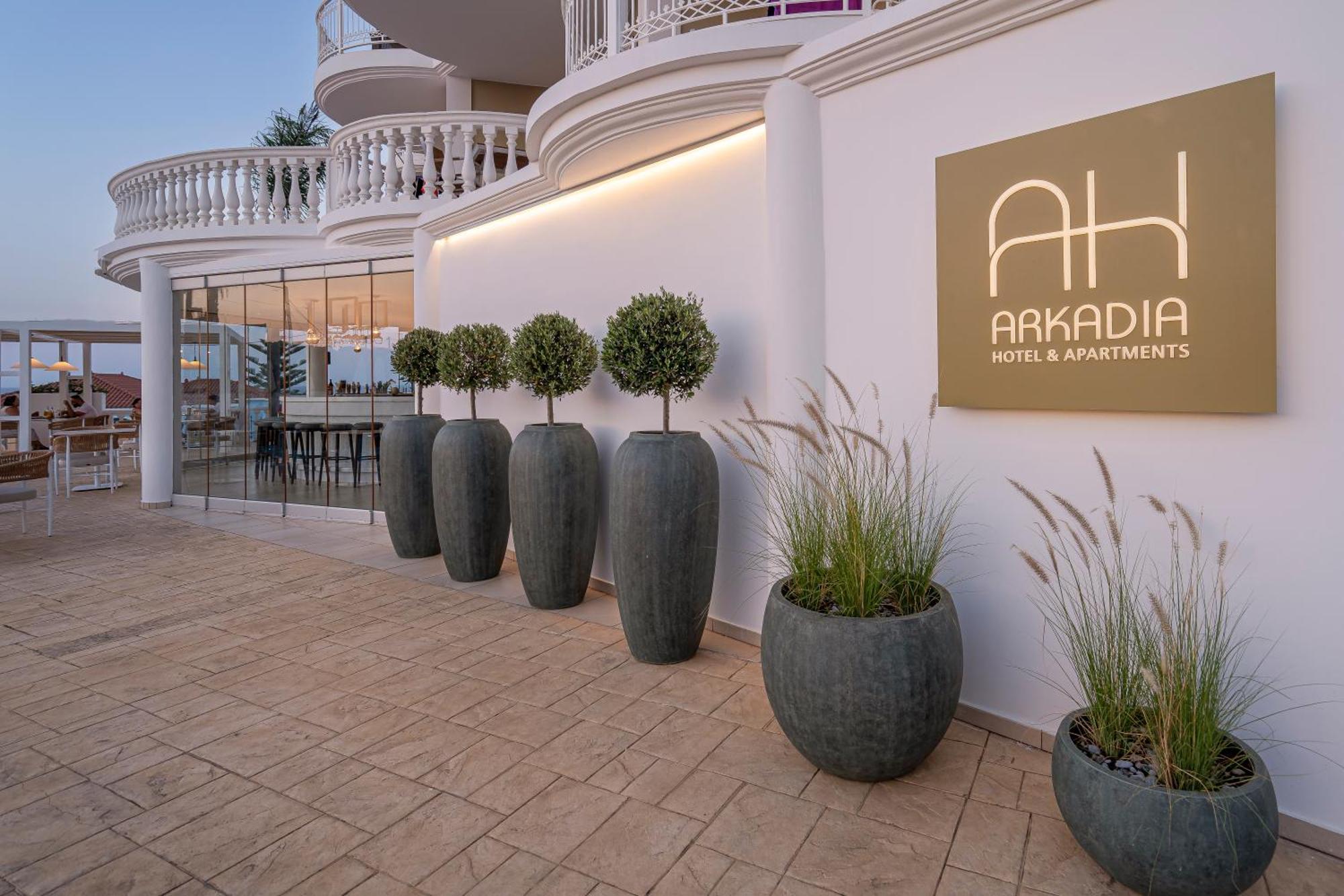 Arkadia Hotel Kypseli Eksteriør bilde