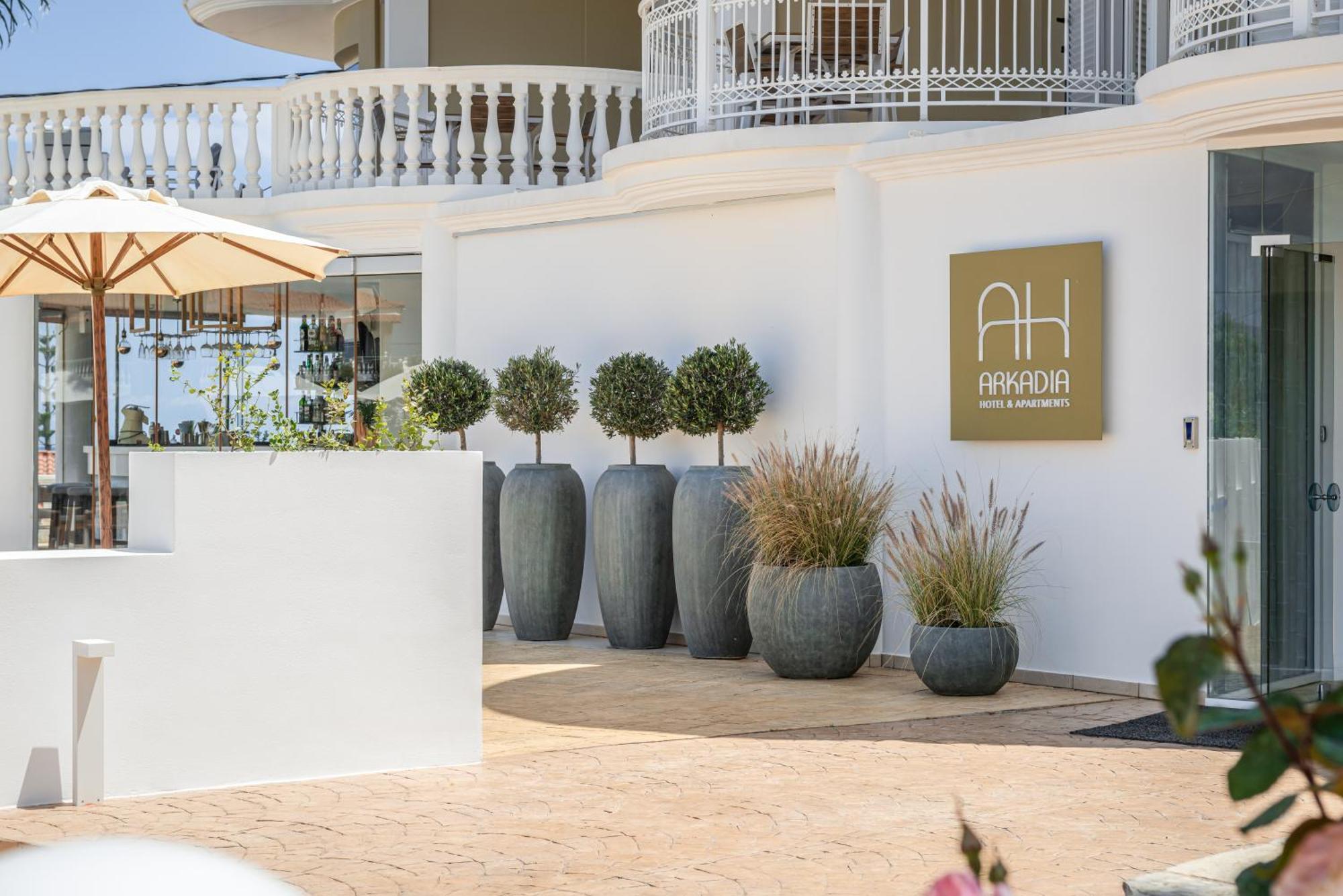 Arkadia Hotel Kypseli Eksteriør bilde